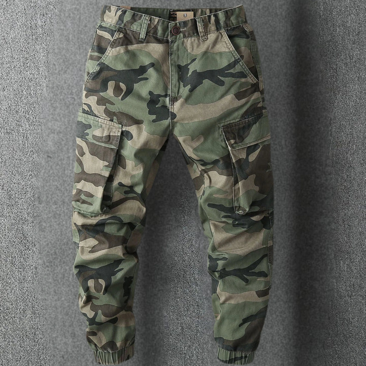 Men’s Camo Cargo Joggers – Utility Comfort with Street-Ready Style