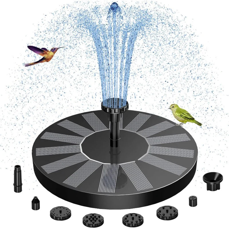 Gardaly - Solar-Powered Garden Fountain - AquaBloom