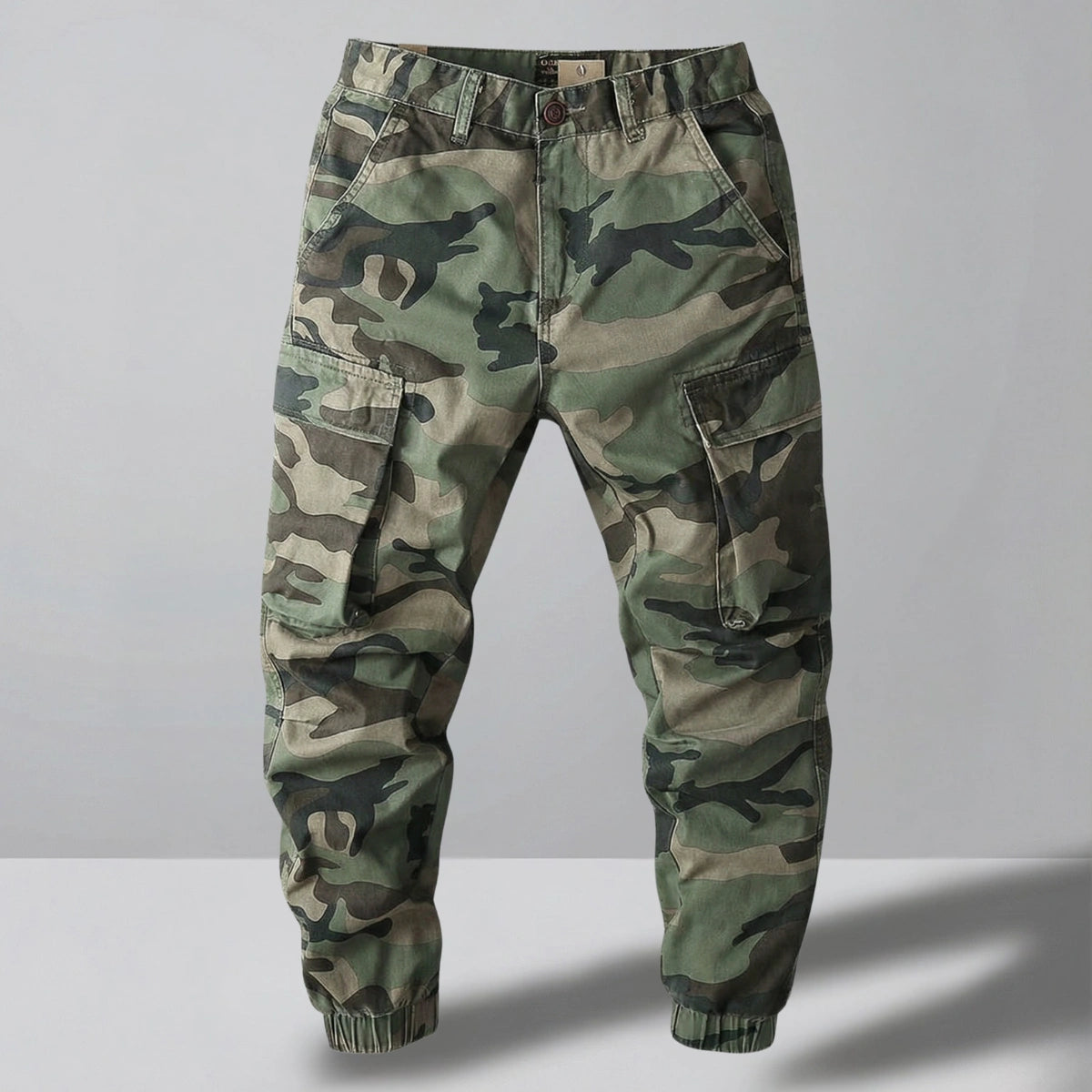 Men’s Camo Cargo Joggers – Utility Comfort with Street-Ready Style
