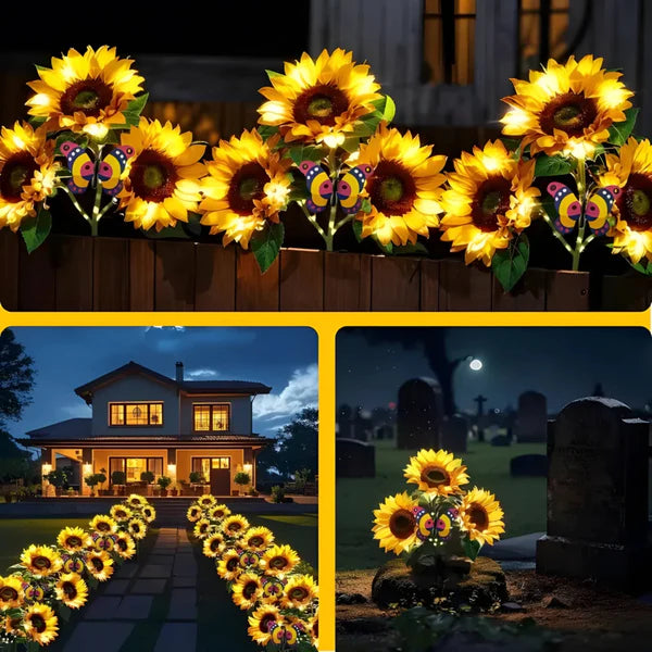 Gardaly - Solar SunFlower™ LED Lights