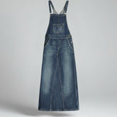 Gardaly Heritage Back-Split Denim Pinafore