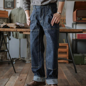 Selvedge Carpenter Jeans – Heavyweight Japanese Denim, Built for Work and Wear