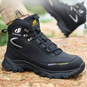 Gardaly | Men’s ForgeGuard™ Steel-Toe Work Trainers – Waterproof, Puncture-Resistant & Built for Site Days