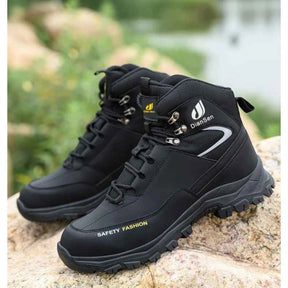 Gardaly | Men’s ForgeGuard™ Steel-Toe Work Trainers – Waterproof, Puncture-Resistant & Built for Site Days