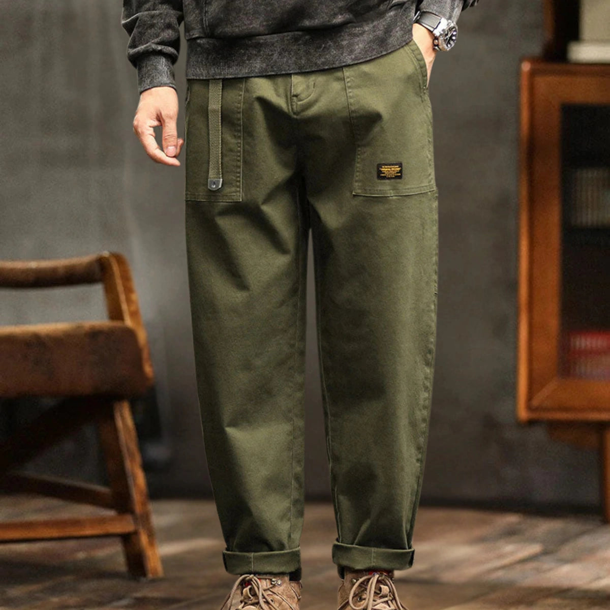 Men’s Irontrail Utility Trousers – Vintage-Inspired Casual Workwear