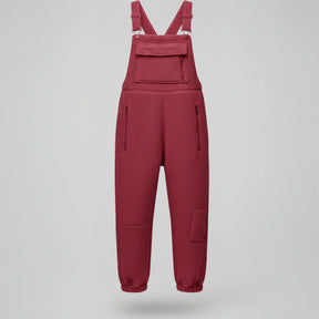 Gardaly Thermal Fleece Overalls with Zip Pockets