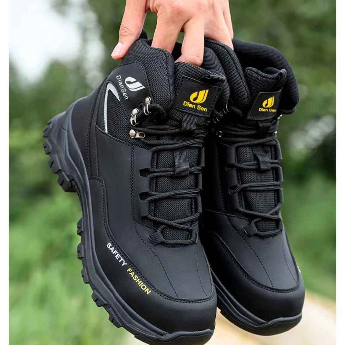 Gardaly | Men’s ForgeGuard™ Steel-Toe Work Trainers – Waterproof, Puncture-Resistant & Built for Site Days