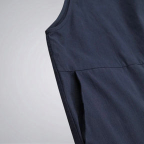 Gardaly Button-Front Casual Overalls Jumpsuit