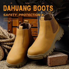 Gardaly | Men’s WeldSafe™ Steel-Toe Work Trainers – Waterproof, Puncture-Resistant & Spark-Resistant