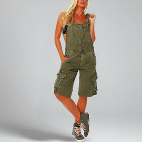 Gardaly Cargo Overall Shorts