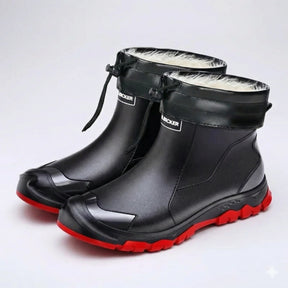 Unisex Short Wellington Rain Boots – Extra-Wide Size Range, Reinforced Build &amp; Non-Slip Grip
