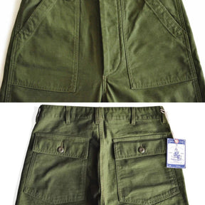 Men’s Straight-Leg Casual Trousers – Fatigue Style