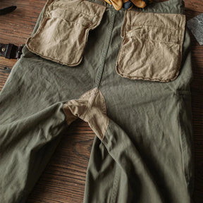 M-47 Herringbone Field Trousers – French Army-Inspired Reproduction, Linen-Lined