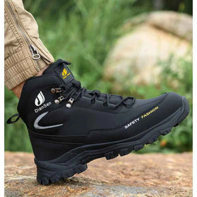Gardaly | Men’s ForgeGuard™ Steel-Toe Work Trainers – Waterproof, Puncture-Resistant & Built for Site Days