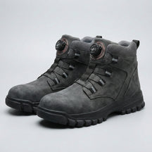Gardaly | Men’s TorqueLock™ Waterproof Safety Boots – Steel Toe, Kevlar Midsole & Quick-Adjust Dial
