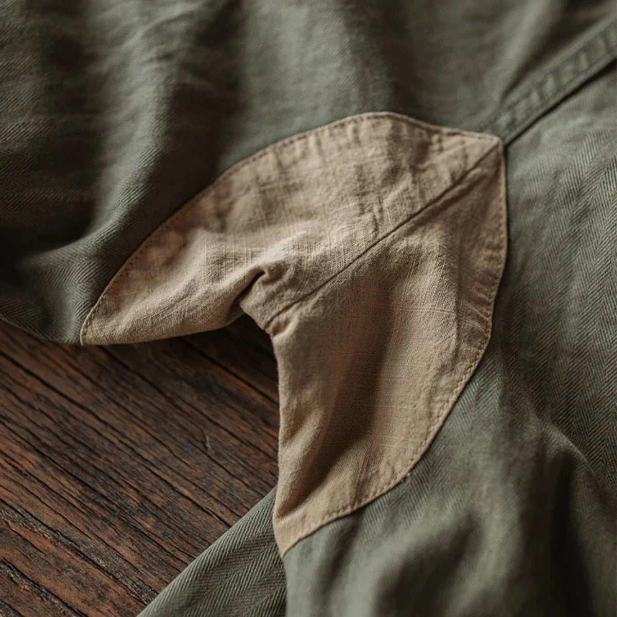 M-47 Herringbone Field Trousers – French Army-Inspired Reproduction, Linen-Lined