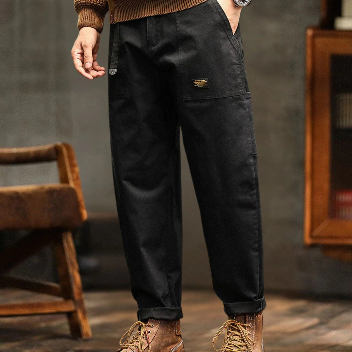 Men’s Irontrail Utility Trousers – Vintage-Inspired Casual Workwear