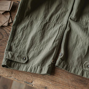 M-47 Herringbone Field Trousers – French Army-Inspired Reproduction, Linen-Lined