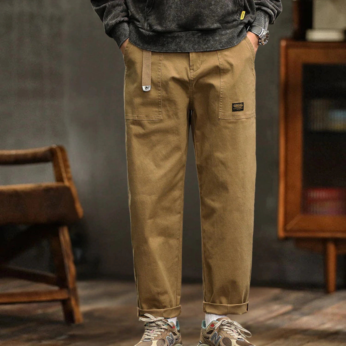 Men’s Irontrail Utility Trousers – Vintage-Inspired Casual Workwear