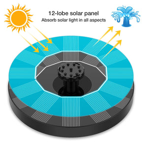 Gardaly - Solar-Powered Garden Fountain - AquaBloom™