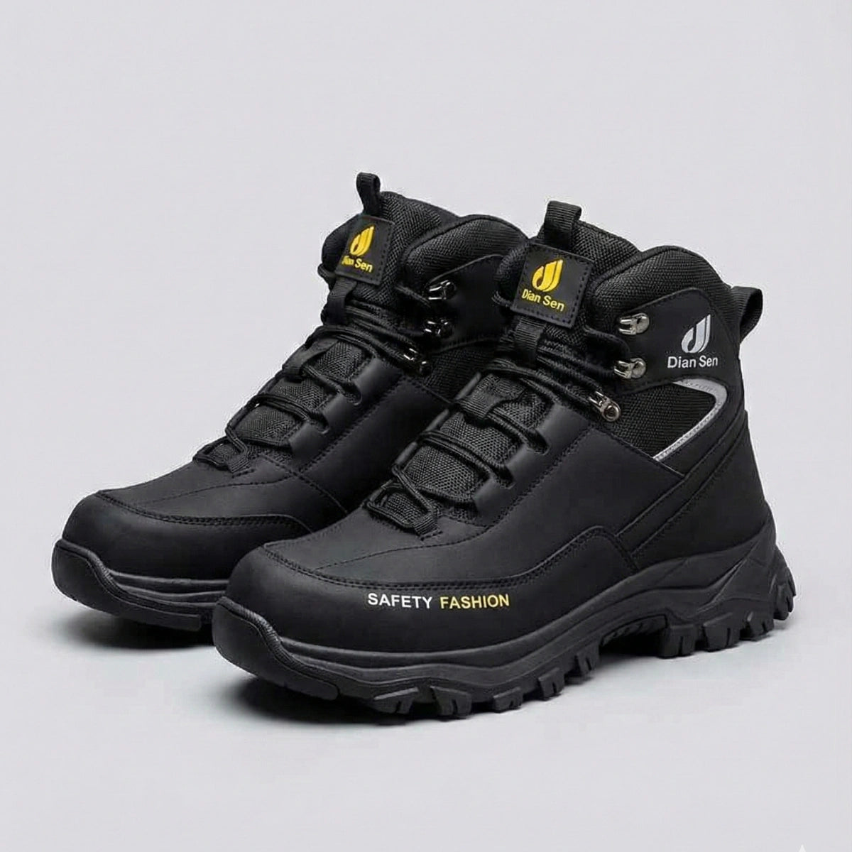 Gardaly | Men’s ForgeGuard™ Steel-Toe Work Trainers – Waterproof, Puncture-Resistant & Built for Site Days