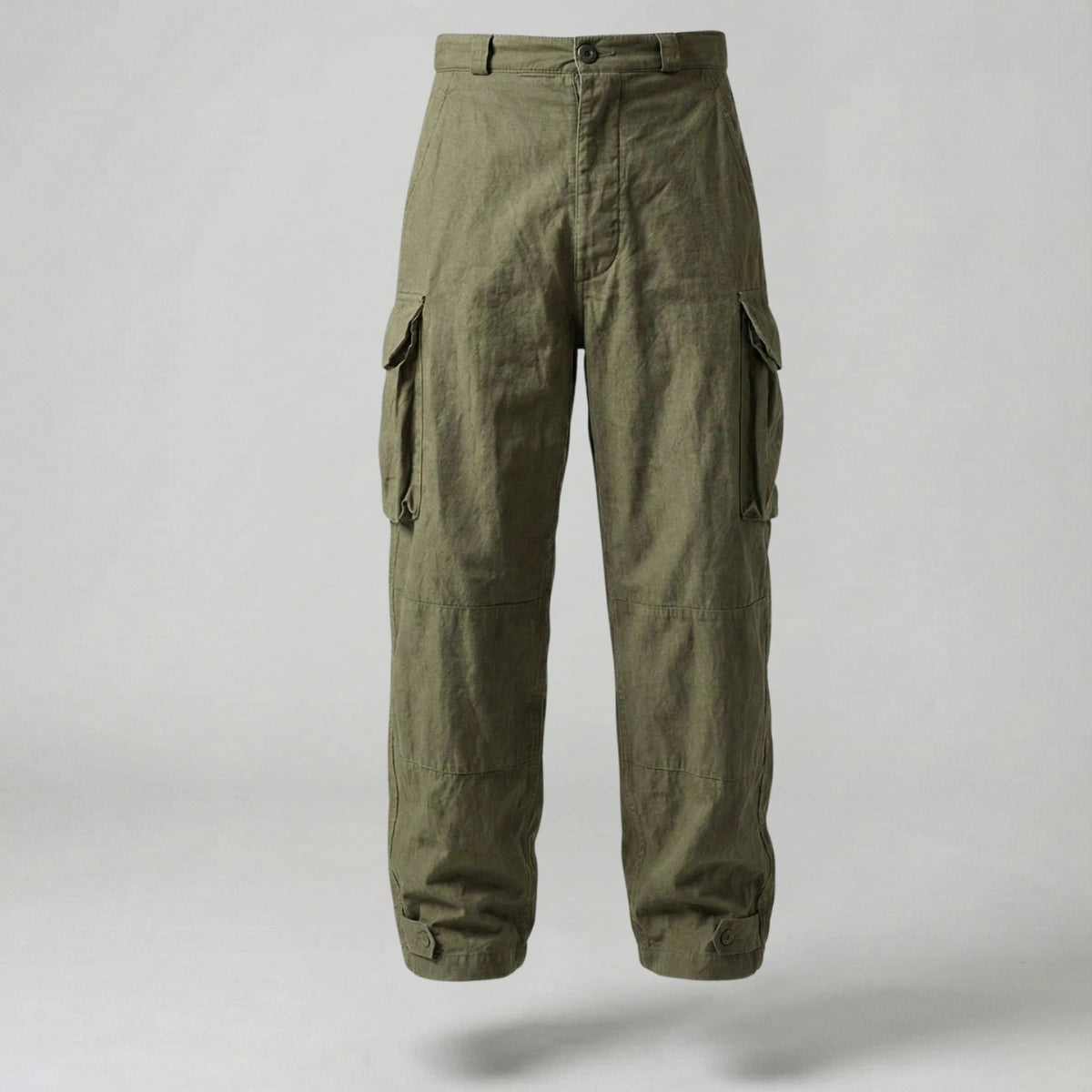 M-47 Herringbone Field Trousers – French Army-Inspired Reproduction, Linen-Lined