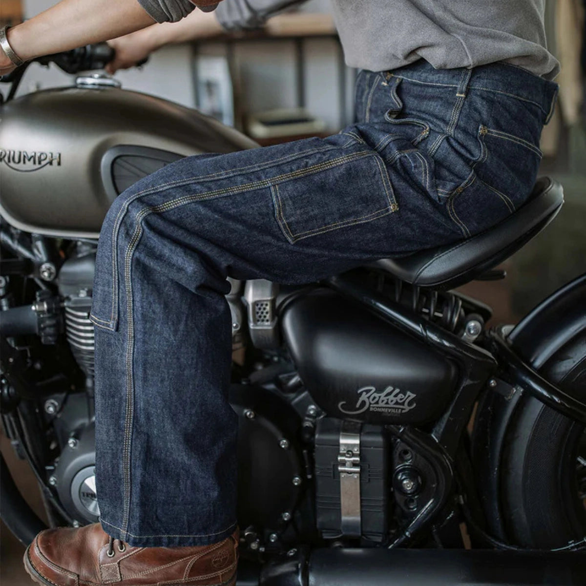 Selvedge Carpenter Jeans – Heavyweight Japanese Denim, Built for Work and Wear