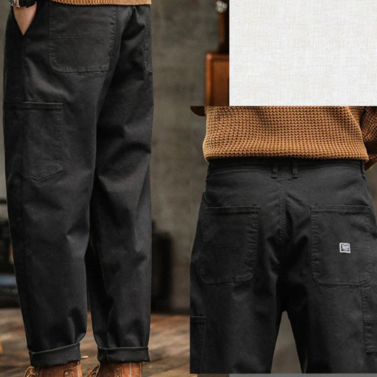 Men’s Irontrail Utility Trousers – Vintage-Inspired Casual Workwear