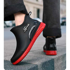 Gardaly | Men’s Ankle Wellington™ Boots – One-Piece Waterproof Build with Non-Slip Grip