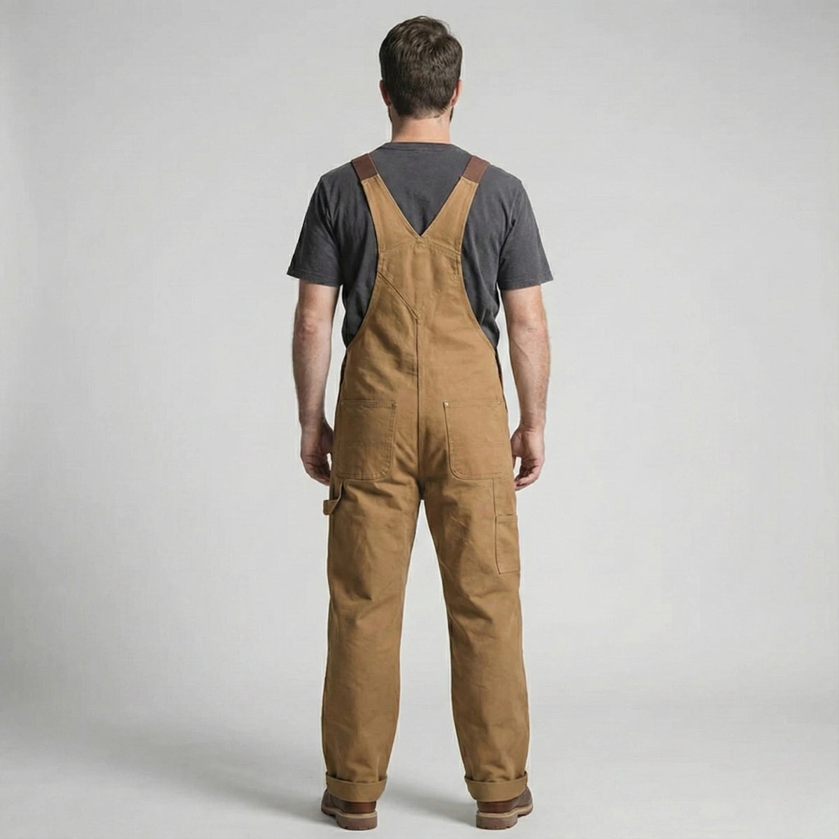 Gardaly Heath Duck Canvas Overalls