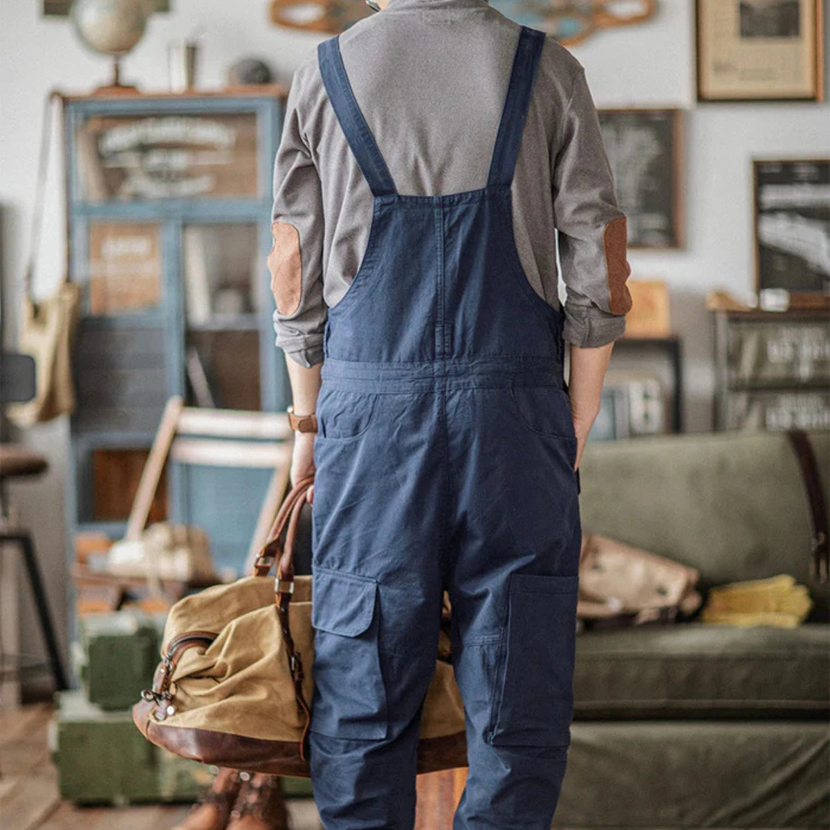 Gardaly Easy-Drape Overalls