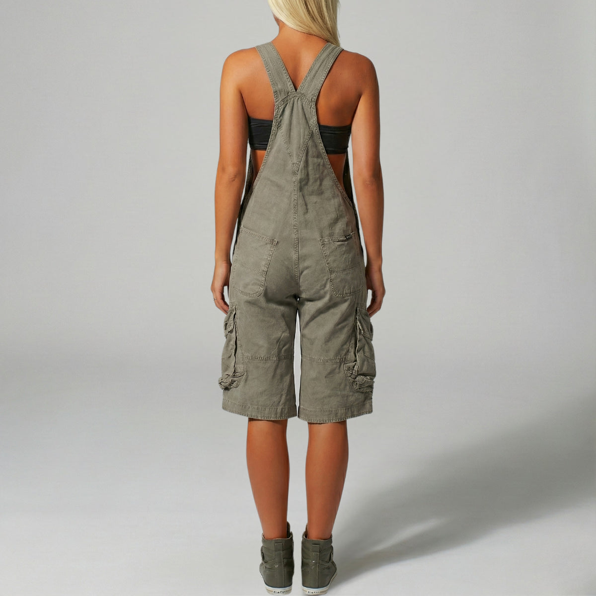 Gardaly Cargo Overall Shorts