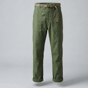 Men’s Straight-Leg Casual Trousers – Fatigue Style