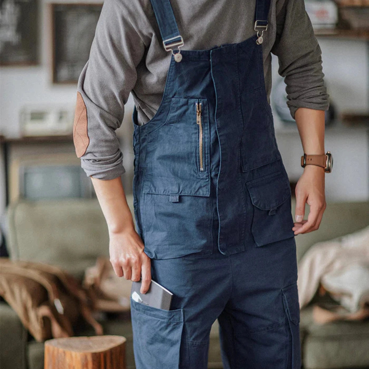 Gardaly Easy-Drape Overalls