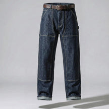 Selvedge Carpenter Jeans – Heavyweight Japanese Denim, Built for Work and Wear