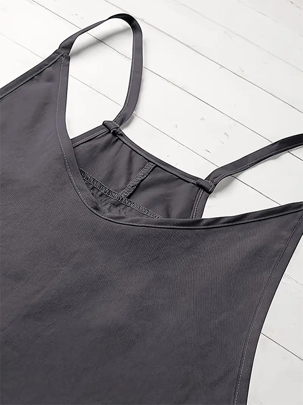 Gardaly Oversized Patch-Pocket Jumpsuit