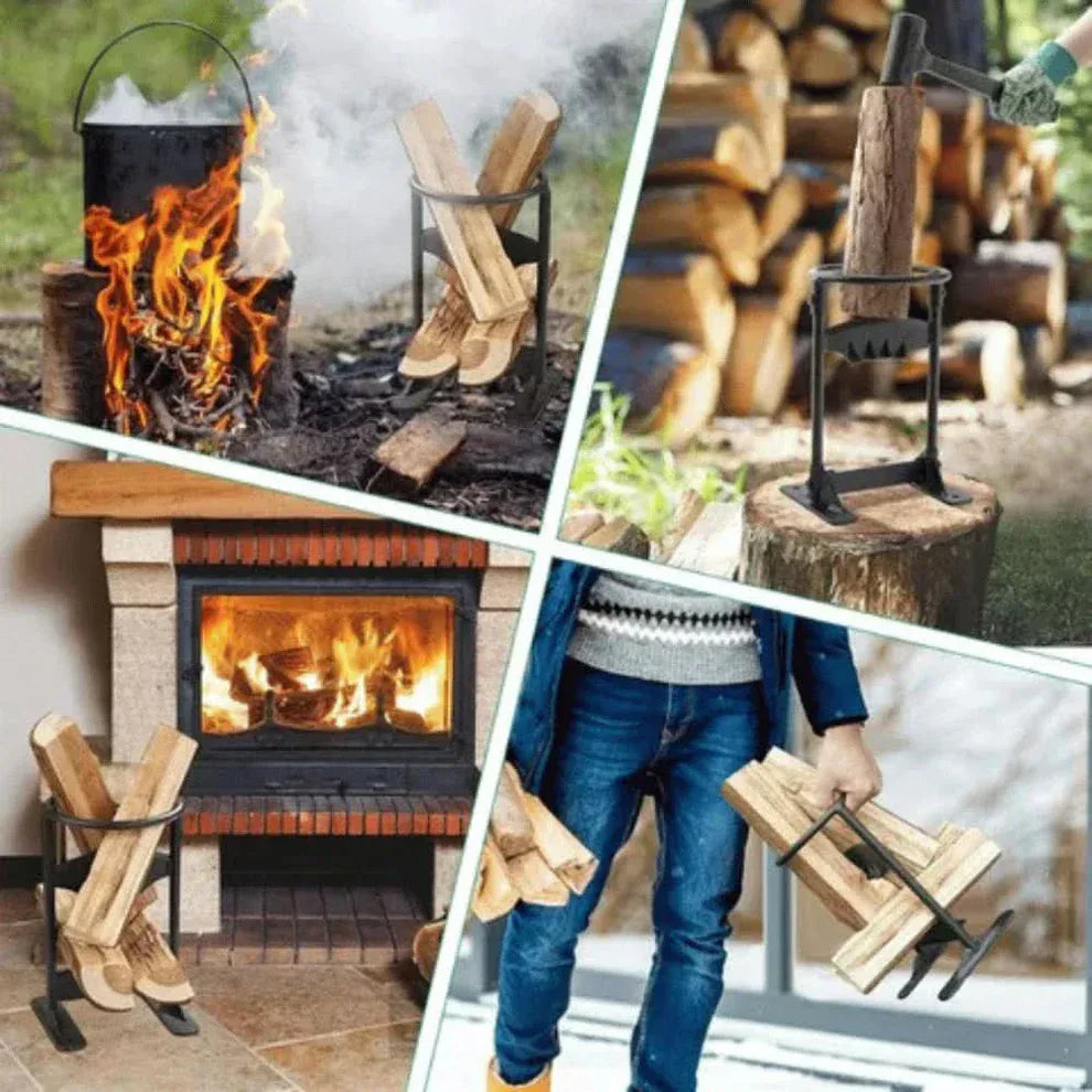 SafeSplit™ Log Splitter – Safety, Power and Simplicity