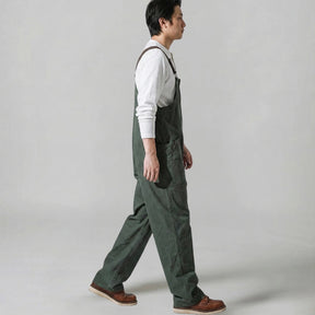 Gardaly Round-Pocket Lightweight Canvas Overalls