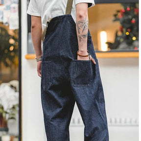 Gardaly Dockyard Navy Retro Overalls