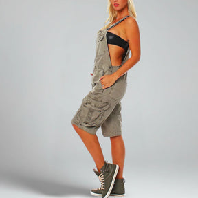 Gardaly Cargo Overall Shorts