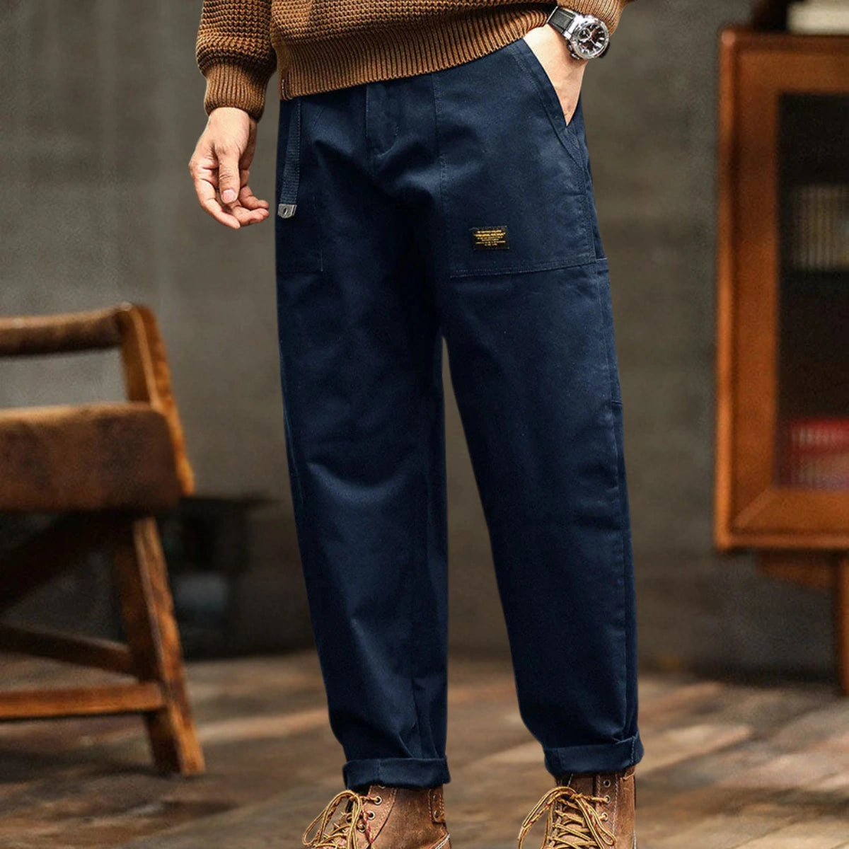 Men’s Irontrail Utility Trousers – Vintage-Inspired Casual Workwear