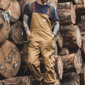 Gardaly Heath Duck Canvas Overalls