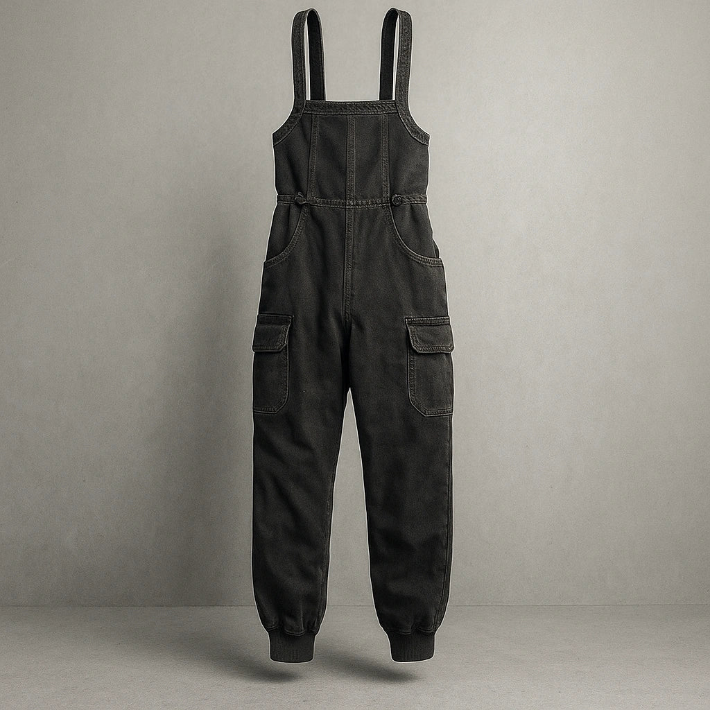 Gardaly Drape Cargo Overalls