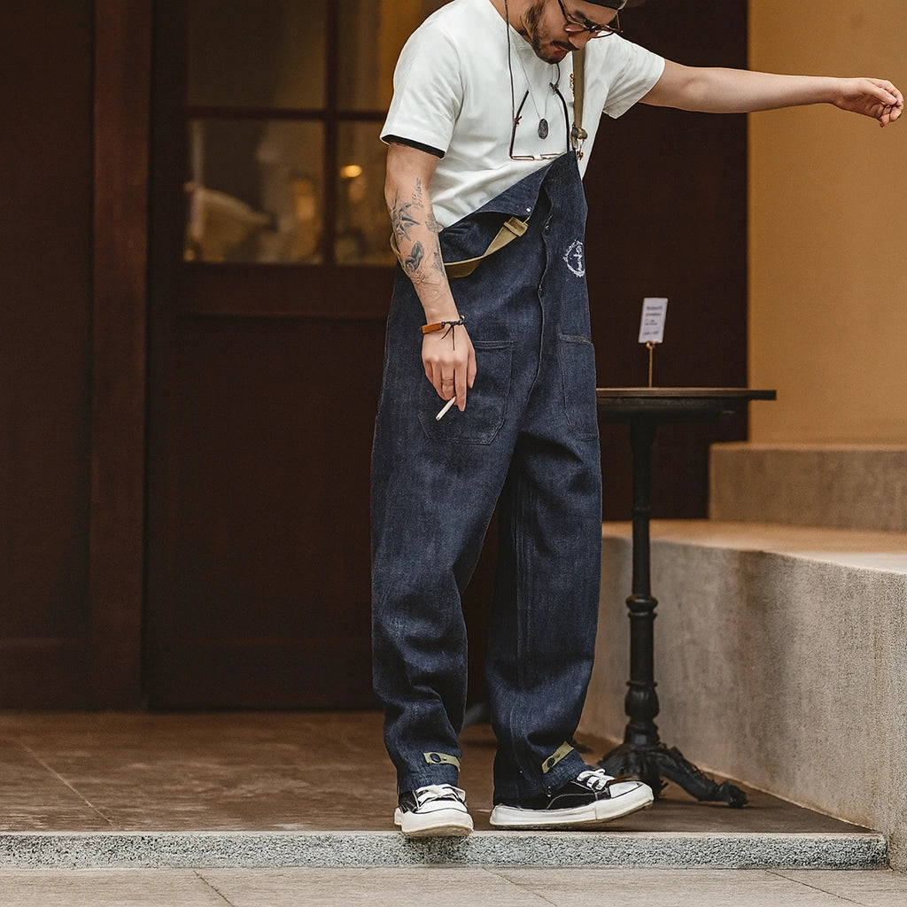 Gardaly Dockyard Navy Retro Overalls