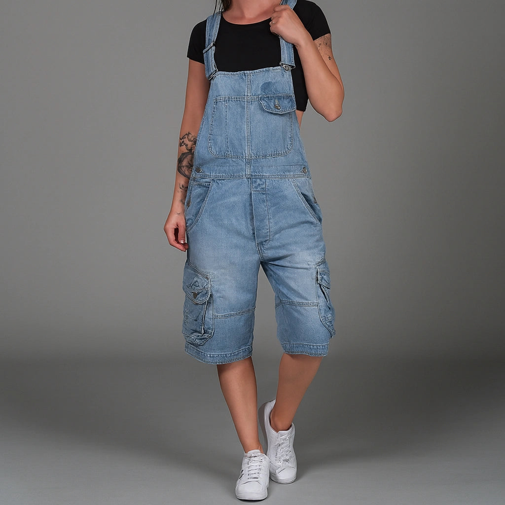 Gardaly Cargo Overall Shorts