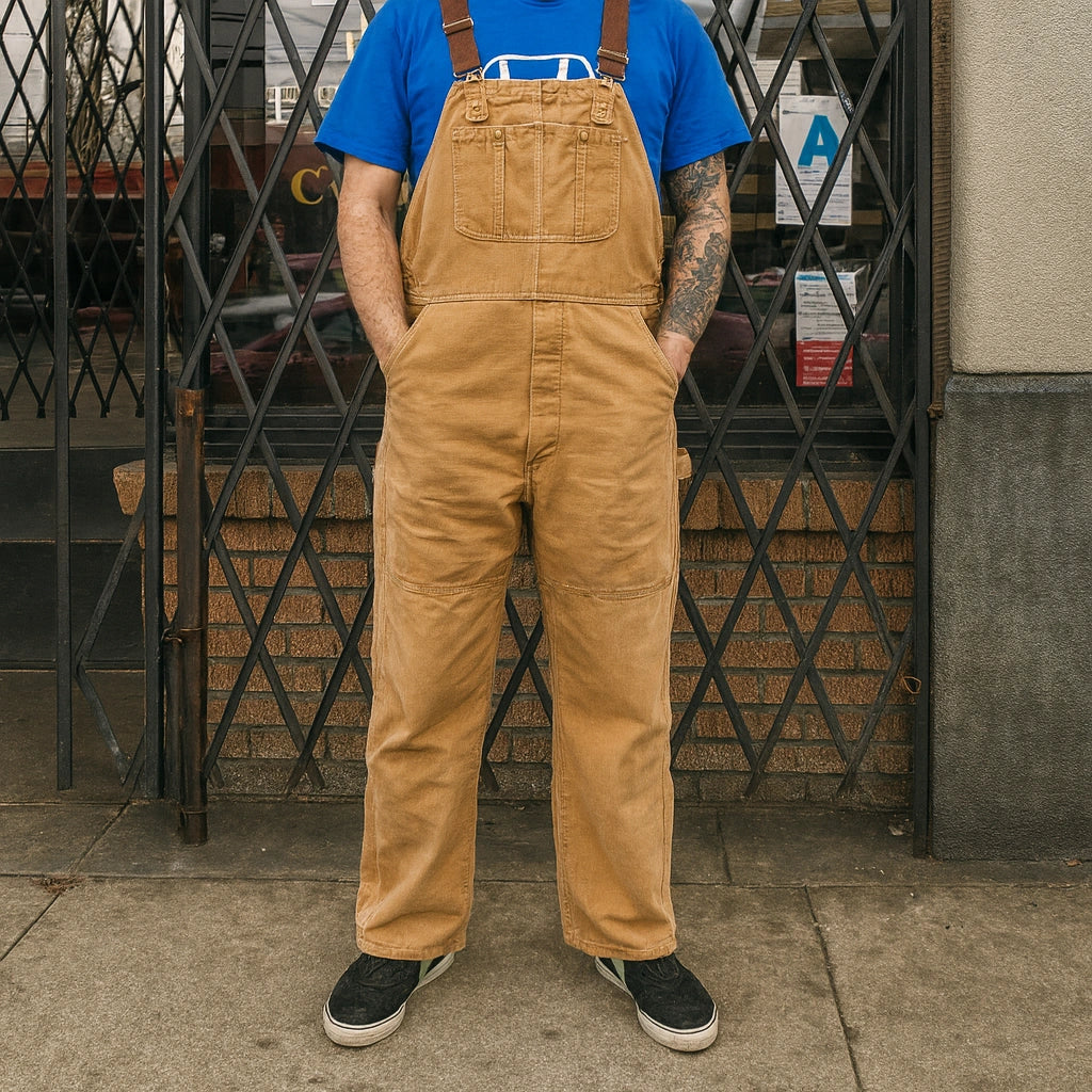 Gardaly Moorland Duck Canvas Bib Dungarees