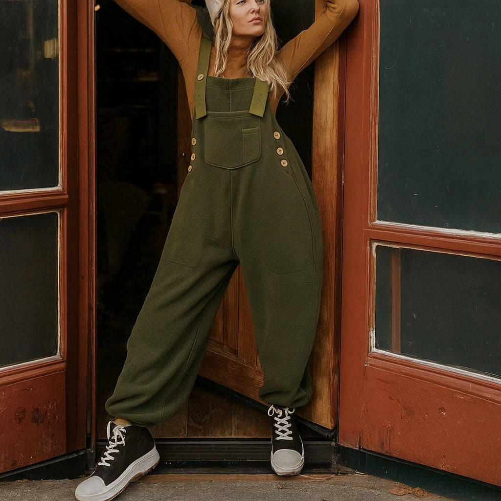 Gardaly WarmNest Fleece Overalls