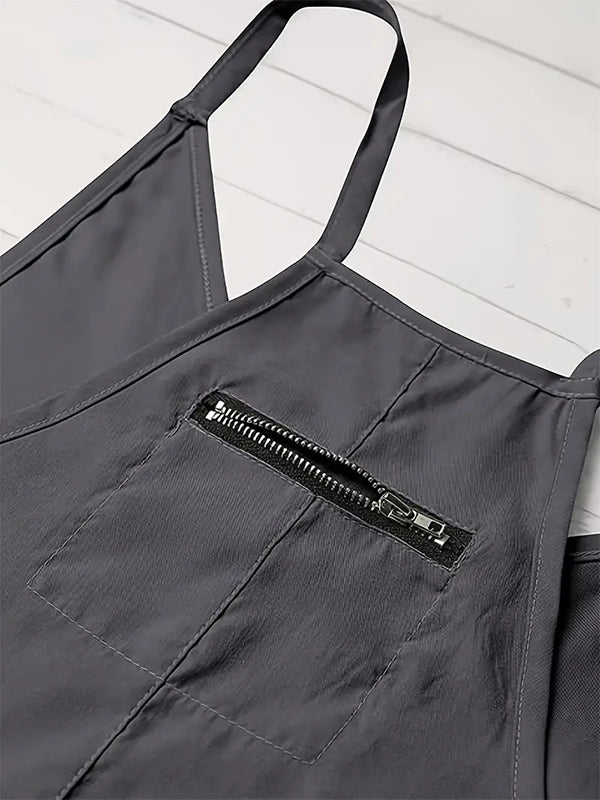 Gardaly Oversized Patch-Pocket Jumpsuit