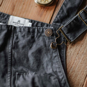 Gardaly Easy-Drape Canvas Overalls