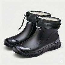 Unisex Short Wellington Rain Boots – Extra-Wide Size Range, Reinforced Build &amp; Non-Slip Grip